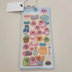 おぱんちゅうさぎ　立体シール　ボンボンドロップ