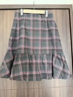 Rirandture チェック柄ミニスカート フレアのサムネイル