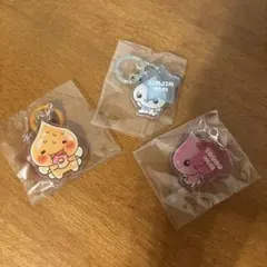 しずくちゃん　アクリルめじるしチャーム　めじるしアクセサリー　3個