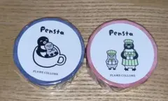 Suicaのペンギン♤マスキングテープ ペンスタ店員 子ペンギン コップ