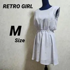 RETRO GIRL 花柄ノースリーブワンピース M 未使用品のサムネイル
