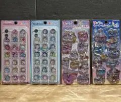 正規品　ほっぺちゃん　おはじきシール　ウォーターシール　4種セット