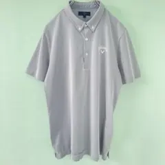 Callaway キャロウェイ ポロシャツ ストライプ ゴルフ ワンポイントのサムネイル