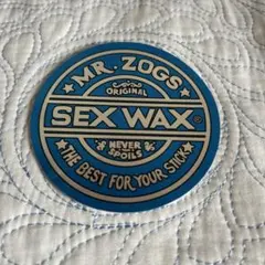 SEX WAXステッカーCircleタイプBLUカラー新品未使用