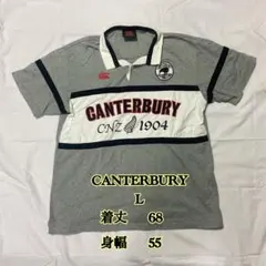 CANTERBURY ポロシャツ グレー Lサイズのサムネイル