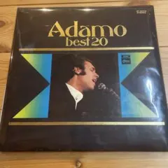 Adamo best 20 LPレコード】 - メルカリ