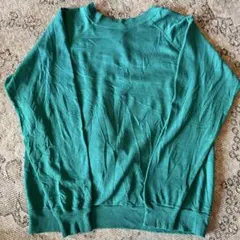 ターコイズ Lサイズ トレーナー