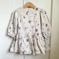 【美品】ZARAbaby 花柄ワンピースのサムネイル