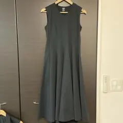 UNIQLO x Theory ノースリーブワンピース M ブラック
