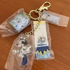 東京ディズニーシー カプセルトイ　20周年 キーチェーン