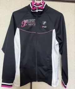 値下げ　FILA ジャージ Mサイズ ブラック/ホワイト/ピンク