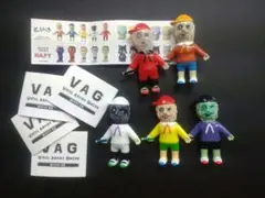 VAG とろみ君　ソフビ　3体セット VAG とろみ君 ソフビ 3体セット