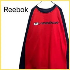 00s 【Reebok】 長袖 Tシャツ ロゴ Y2K スポーツ カジュアルのサムネイル