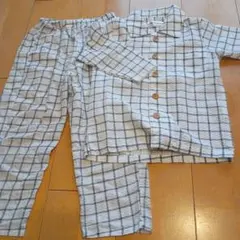 Future box 薄手チェック柄パジャマ 100　訳あり