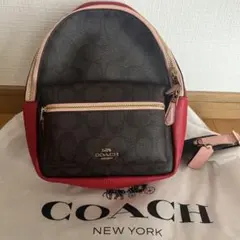【新品未使用】　COACH バックパック リュック　レディースのサムネイル