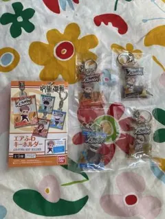 呪術廻戦 エアふわキーホルダー 虎杖悠仁 宿儺　七海建人　五条悟 4種セット