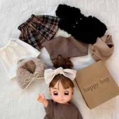 c.メルちゃを♡ソランちゃん♡お洋服8点happy bag