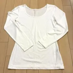ユニクロ UNIQLO ヒートテック　八分袖　ホワイト Sサイズ