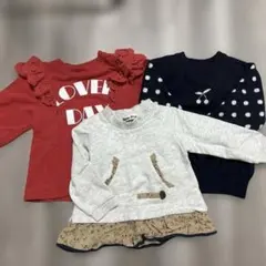 3点セット　ニット　トレーナー