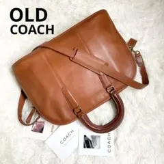 極美品 vintage coach old archive map bag