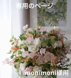 monimoni様の専用のページ