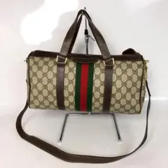 グッチ GGキャンバス ミニボストンバッグ ハンドバッグ バッグ シェリーラインのサムネイル