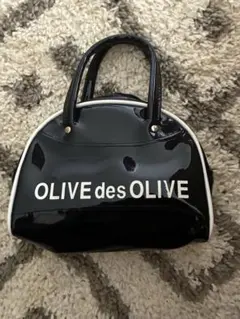 OLIVE des OLIVE エナメルハンドバッグ ミニのサムネイル