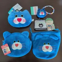 mojojojo 青い猫　Nicky　ニッキー　けい5点　新品・未使用