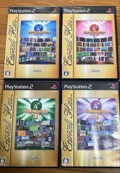 TAITO MEMORIES 上下巻　2 上下巻セット 計4本セット　PS2