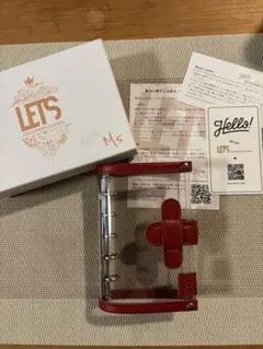 新品未使用】LETSシステム手帳 M5 13mmリング - メルカリ