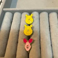 くまのプーさん ピグレット ピノキオ イヤリング