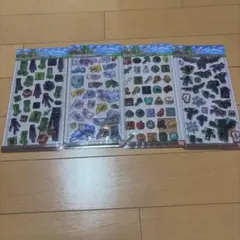 正規品　マインクラフト ぷっくりったいシール 4枚セット マイクラ