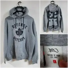 k1x リーフロゴ スウェット　パーカー　L