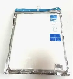 GU レディース さらっとクールネックT(パフ袖) ホワイト X Lサイズ