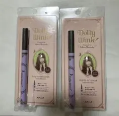 Dolly Wink リキッドアイライナー ダークブラウン 2本セットのサムネイル
