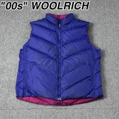 00s WOOLRICH ダウンベスト リバーシブル ウールリッチ アーカイブ