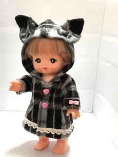 メルちゃん服猫耳コートB