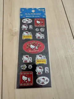 新品、未使用☆サンリオ　HELLO KITTY キラキラシール　平成