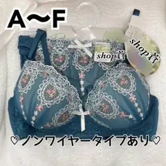 プチフルールアンジュブラショーツセット(エメラルドグリーン)