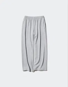 ユニクロ スウェットワイドパンツ S （丈標準）