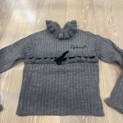 By love it グレー 長袖カットソー 120