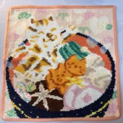 フェイラー　LOVERARY ハンカチ　猫鍋　新品未使用品