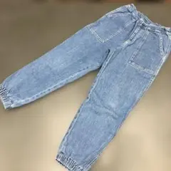 はみぃ様　ユニクロ　UNIQLO ジョガーパンツ　デニム　ウエスト調整可　150