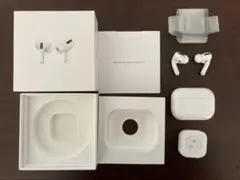 【ジャンク品】AirPods Pro 本体 充電ケース付き ホワイト