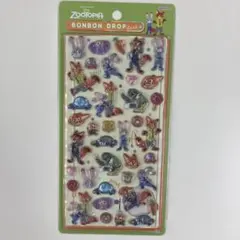 【正規品】ボンボンドロップシール　ディズニー　ズートピア