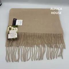 ALPACA HOUSE ベビーアルパカマフラー ベージュ
