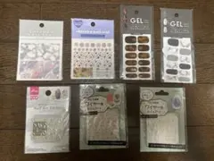 【新品未開封】ネイルシール各種7点セット