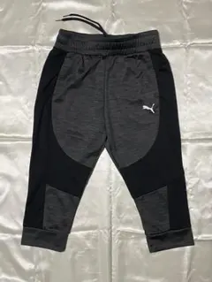 一回着用　プーマ　クロップドパンツ　ブラック　S レディース　ヨガ　黒
