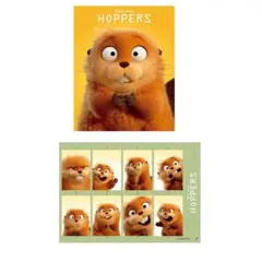 ディズニー ピクサー 私がビーバーになる時 証明写真風ステッカー クリアファイル