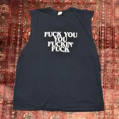90s FUCK YOU YOU FUCKIN’ FUCK Tシャツ XLのサムネイル